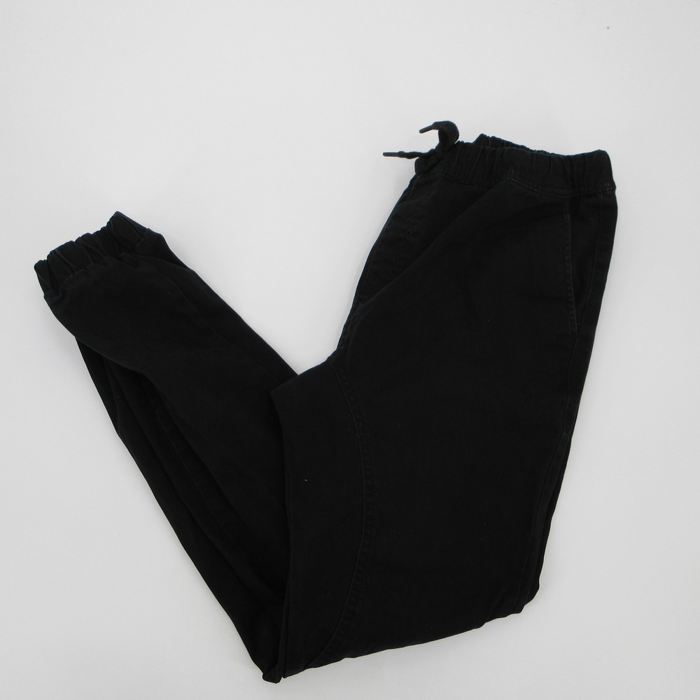 Southpole Flex The Movement Mens Black Jogger Pants Size L Elastic Waist Tapered